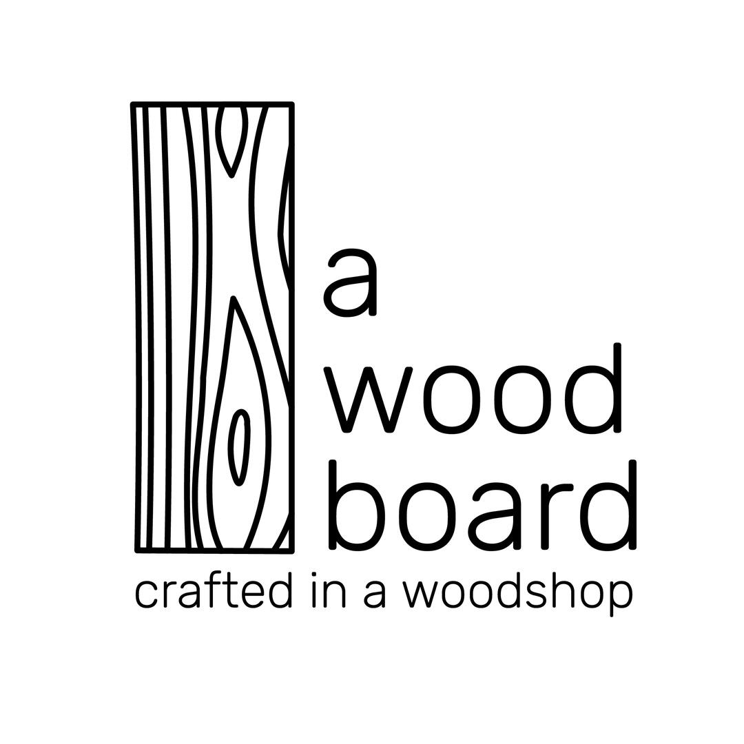 a wood board logo logo for a wood board